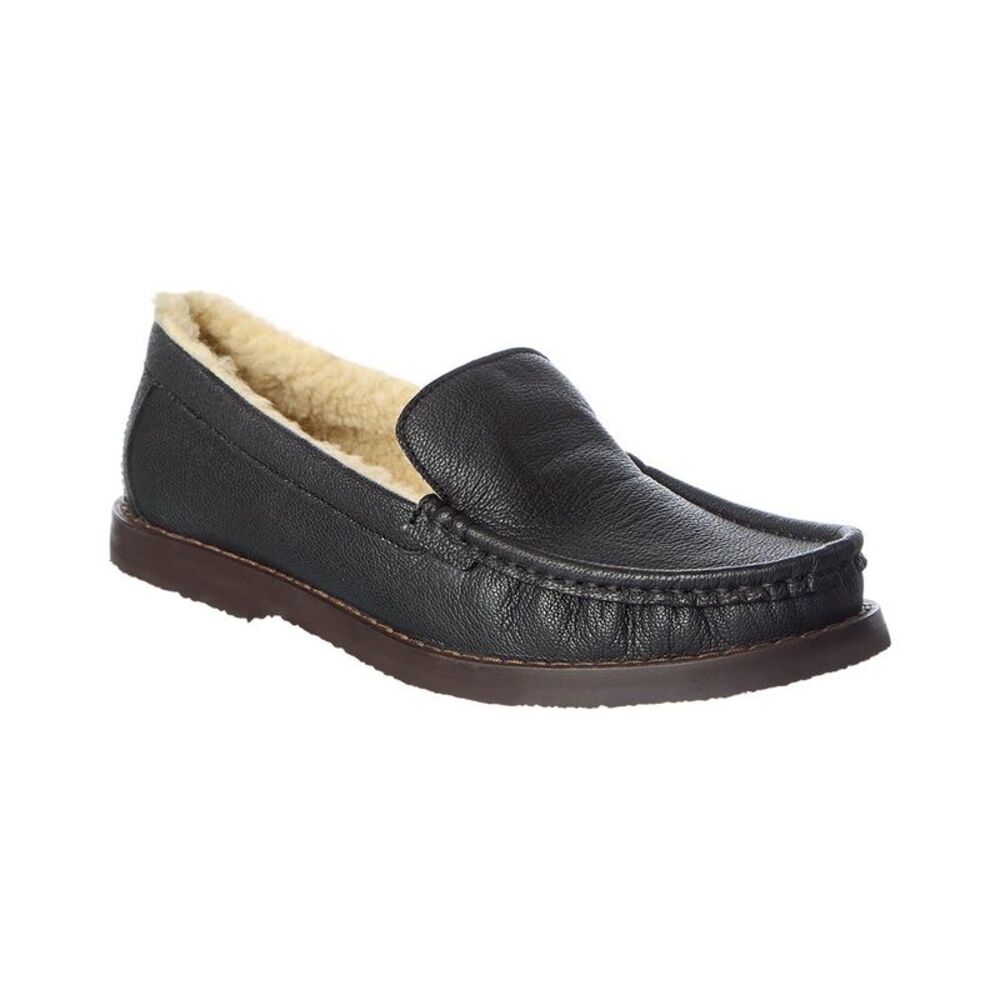 Odissi Leather Loafer, Black
